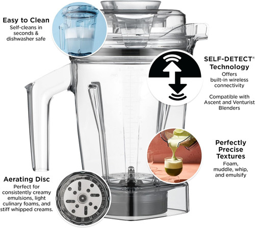 Vitamix 48 oz. Aer Disc Container