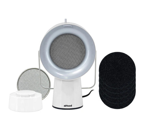 AirHood Wired Daily Trio - Portable Kitchen Air Cleaner - White