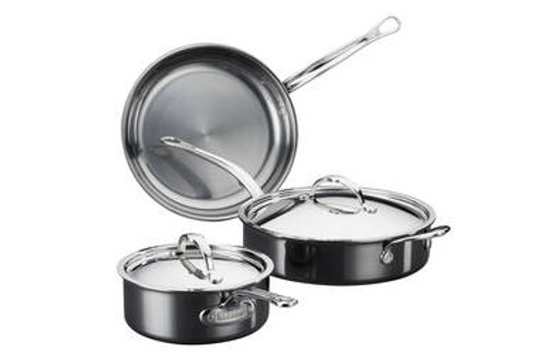 Hestan NanoBond Stainless Steel Essential 5 Piece Cookware Set