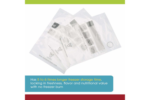 Vesta Precision Vacuum Sealer Bags 8x12 inches 15 PK